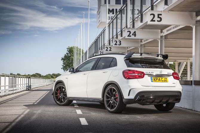 Mercedes Benz GLA X156 AMG Style ABS Spoiler (Gloss Black)