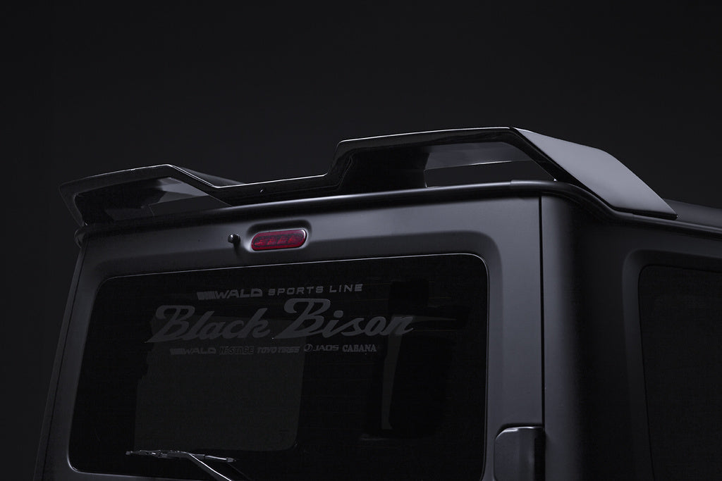 WALD Style Rear Spoiler Wing for Suzuki Jimny (Gloss Black)