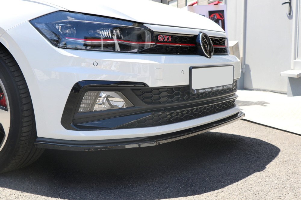 Maxton Design Front Splitter V1 VW Polo Mk6 GTI