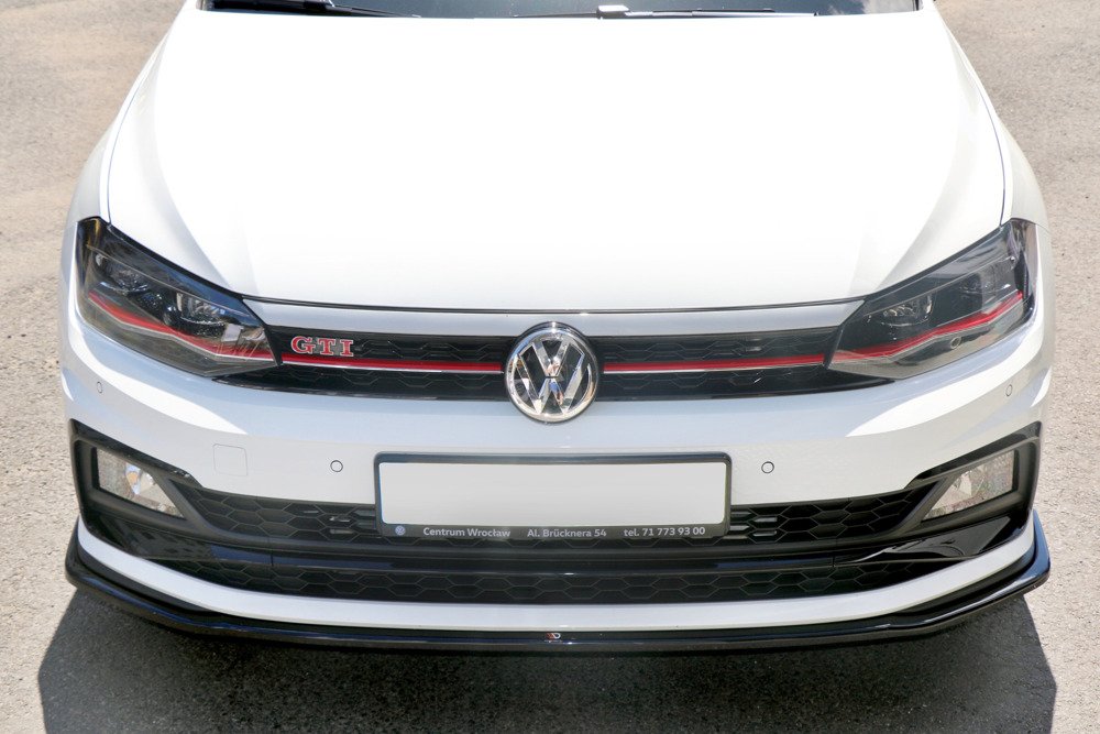 Maxton Design Front Splitter V2 VW Polo Mk6 GTI