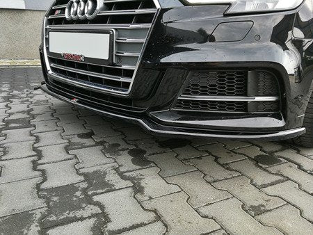 Maxton Design Front Splitter Audi S3 / A3 S-Line 8V Fl V2