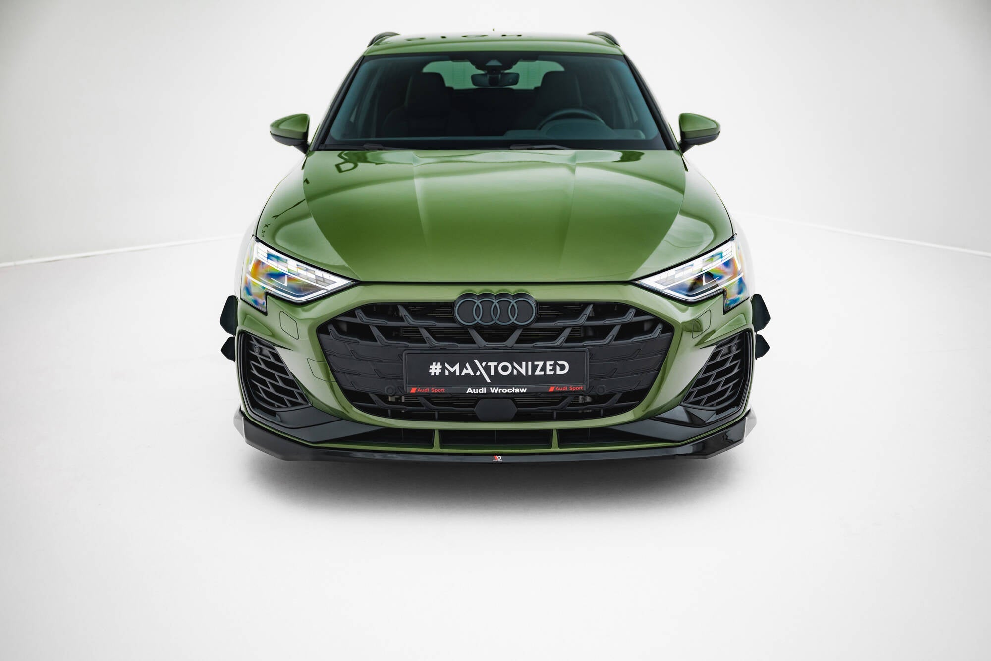 Maxton Design Front Splitter V.2 Audi S3 Sportback / A3 S-line Sportback 8Y Facelift