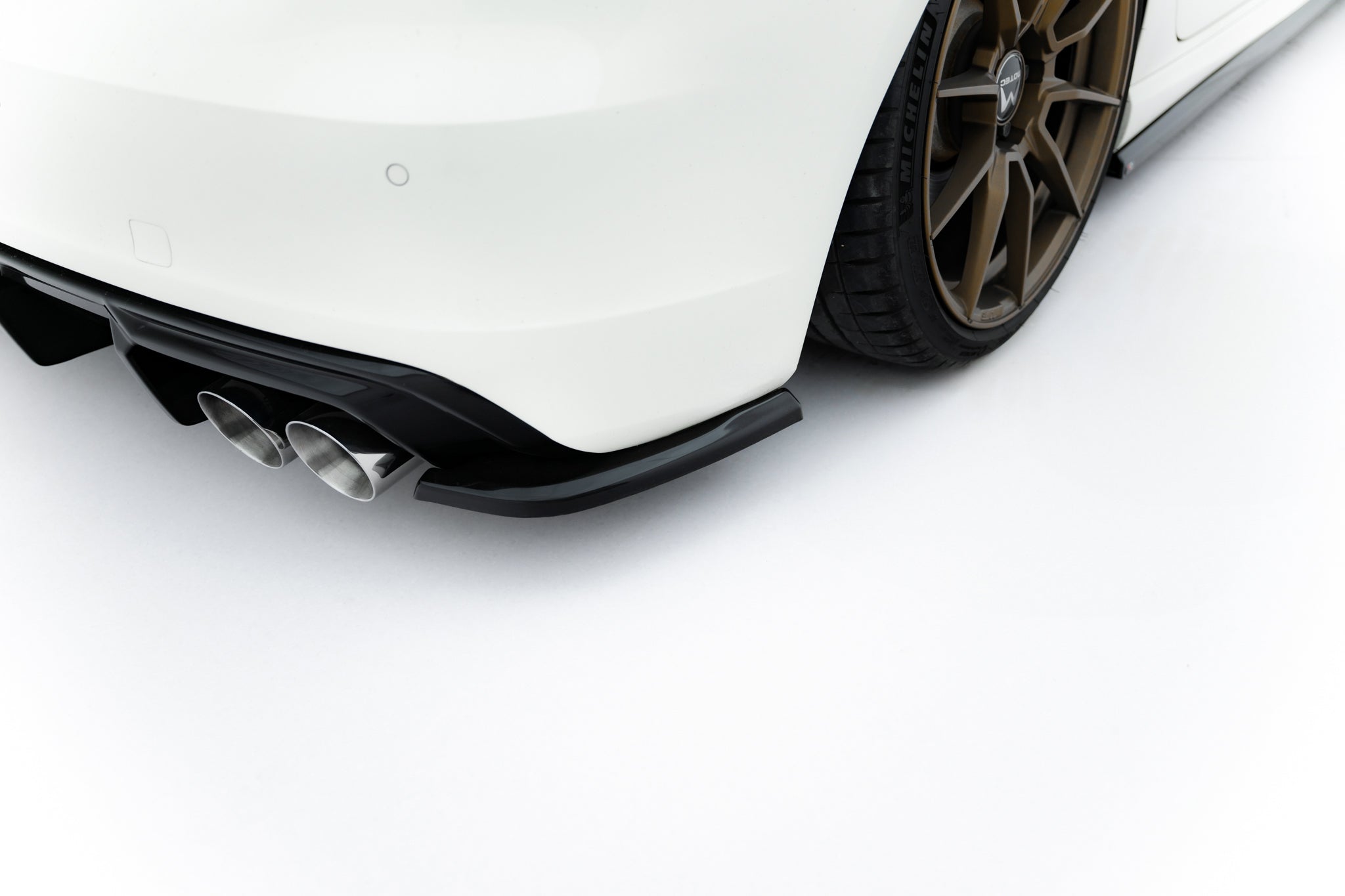 Maxton Design Rear Side Splitters Audi S3 Sportback 8V