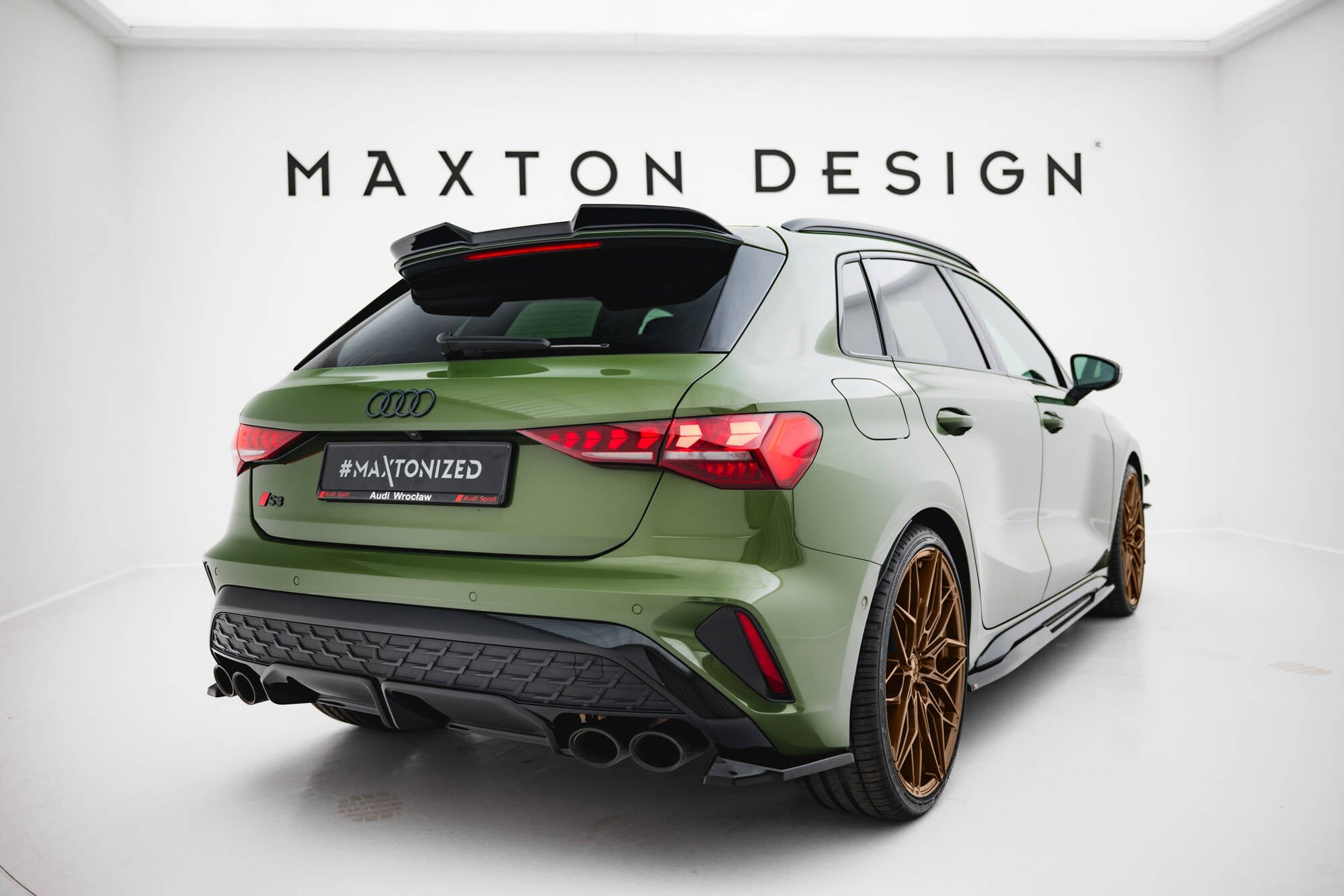 Maxton Design Rear Side Splitters V.1 Audi S3 8Y Sportback Facelift