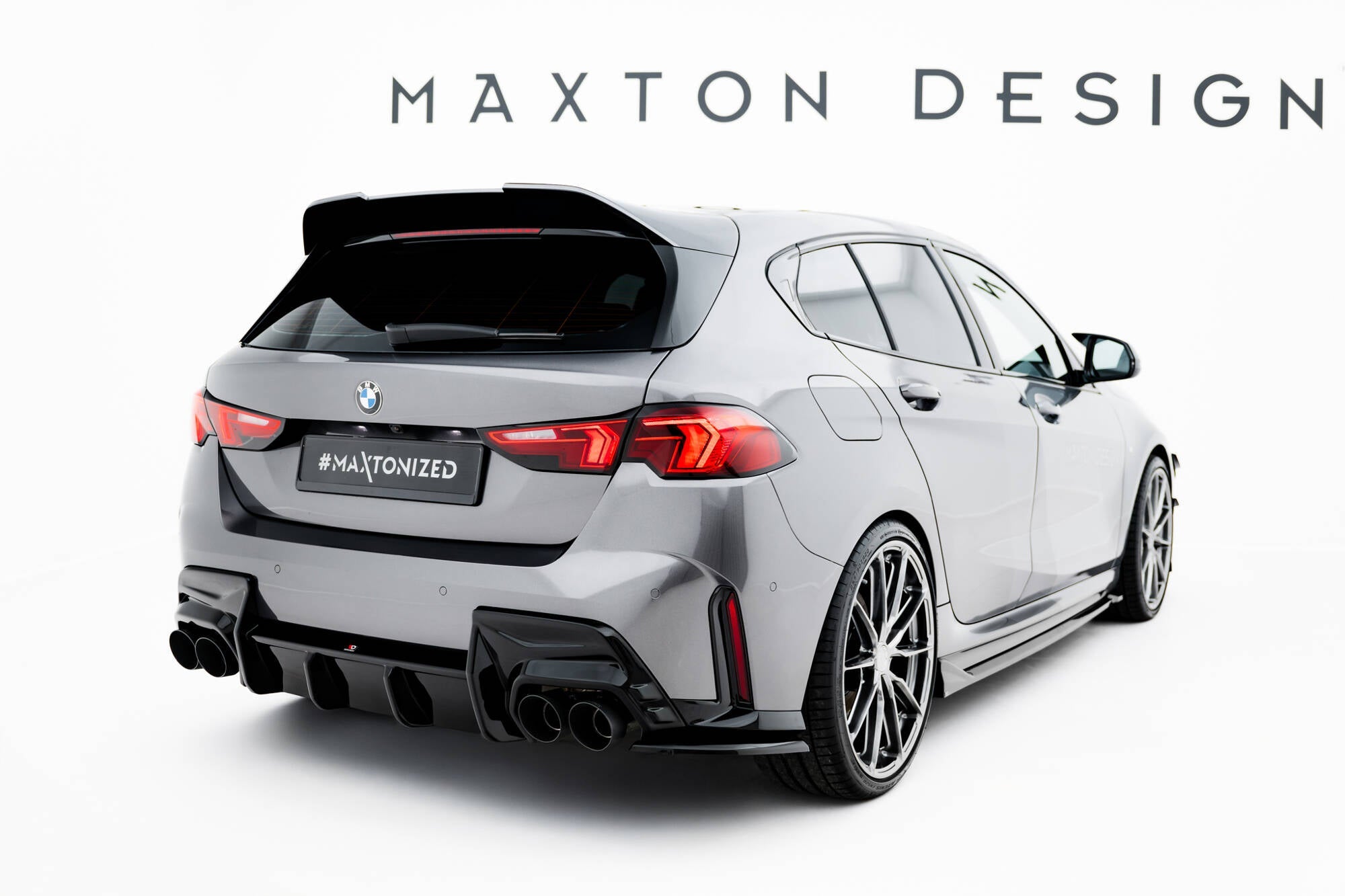 Maxton Design Rear Side Splitters V.1 BMW M135i / M-Pack F70