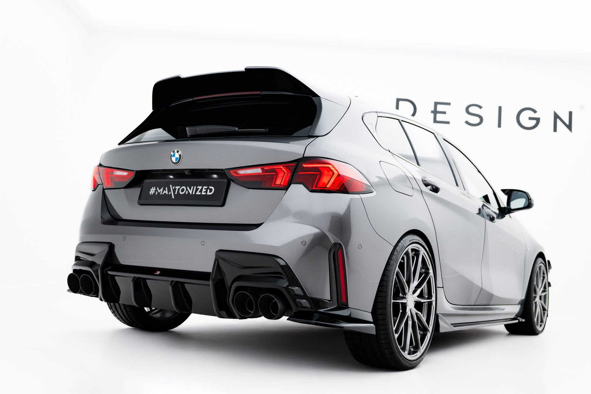 Maxton Design Rear Side Splitters V.2 BMW M135i / M-Pack F70