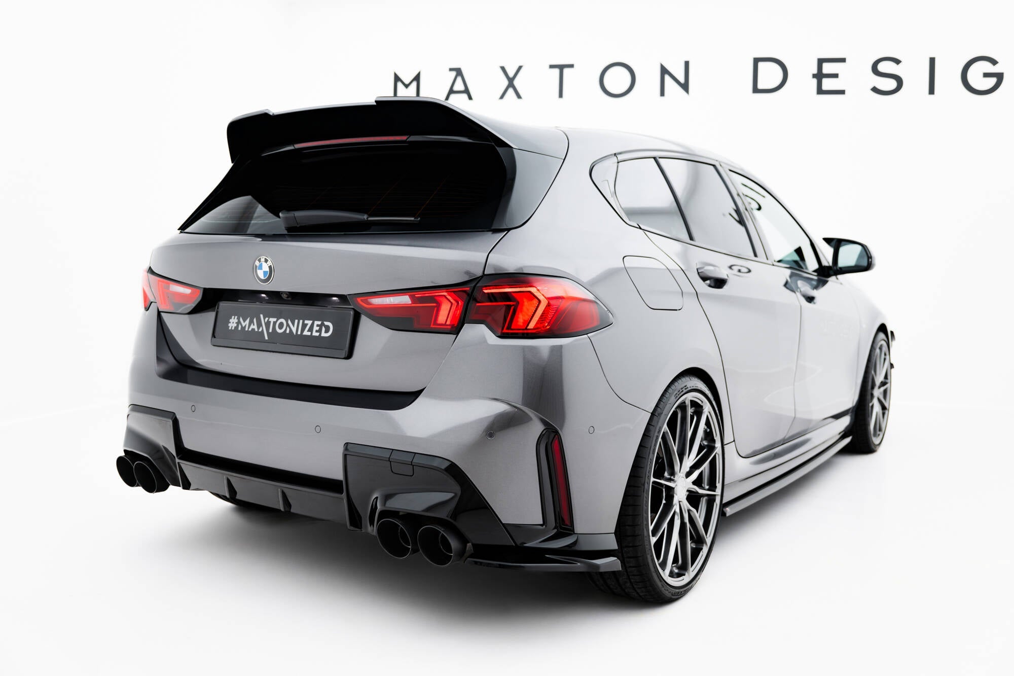 Maxton Design Rear Side Splitters V.4 BMW M135i / M-Pack F70
