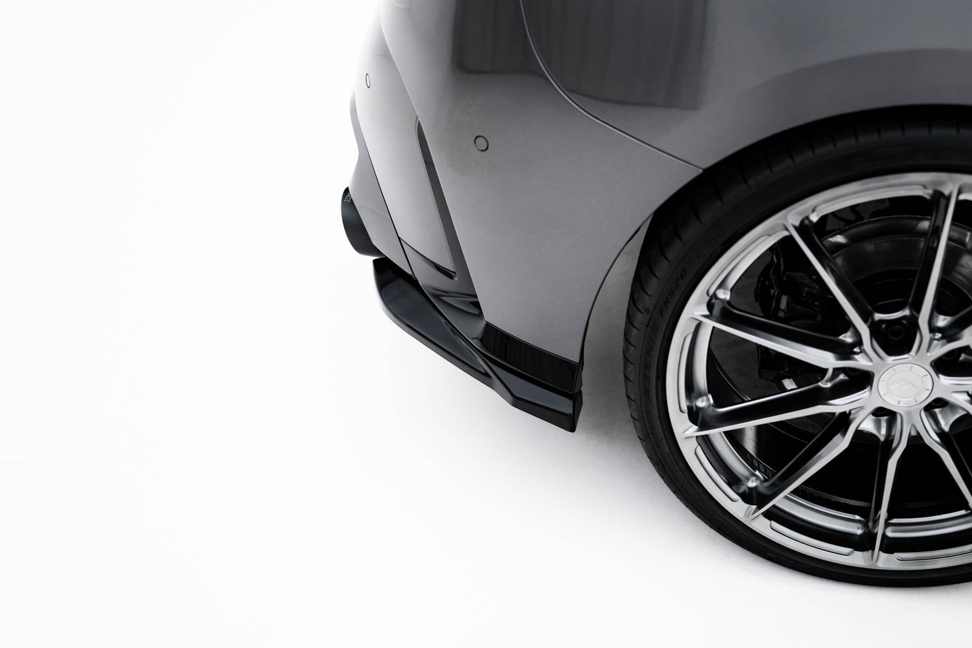 Maxton Design Rear Side Splitters V.4 BMW M135i / M-Pack F70