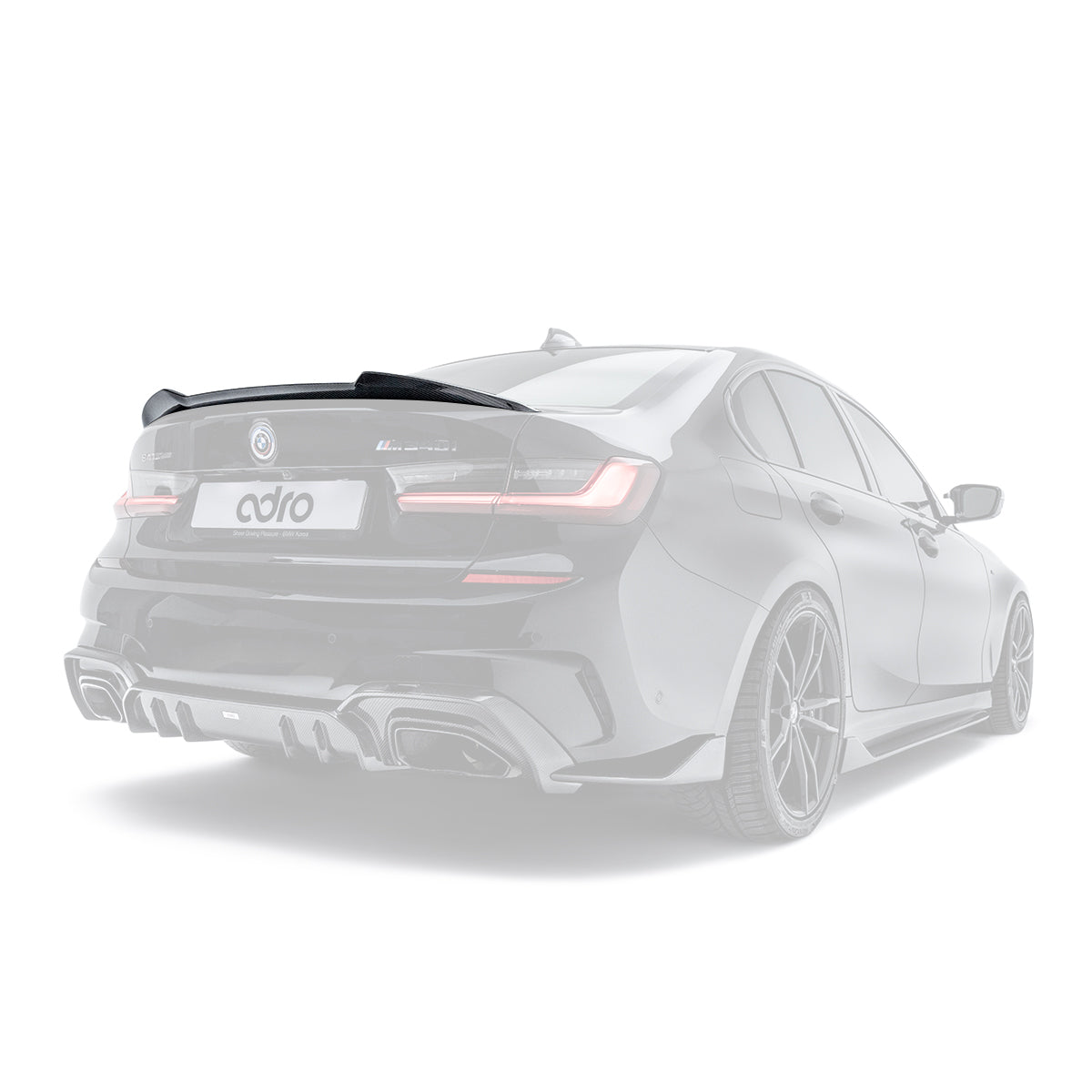 BMW G80 M3 / 3 Series G20 Dry Carbon Fiber Spoiler 2019+