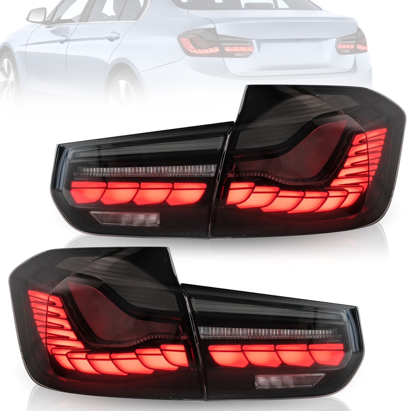 GTS Style Tail Lights For BMW 3 Series F30 2013-2018