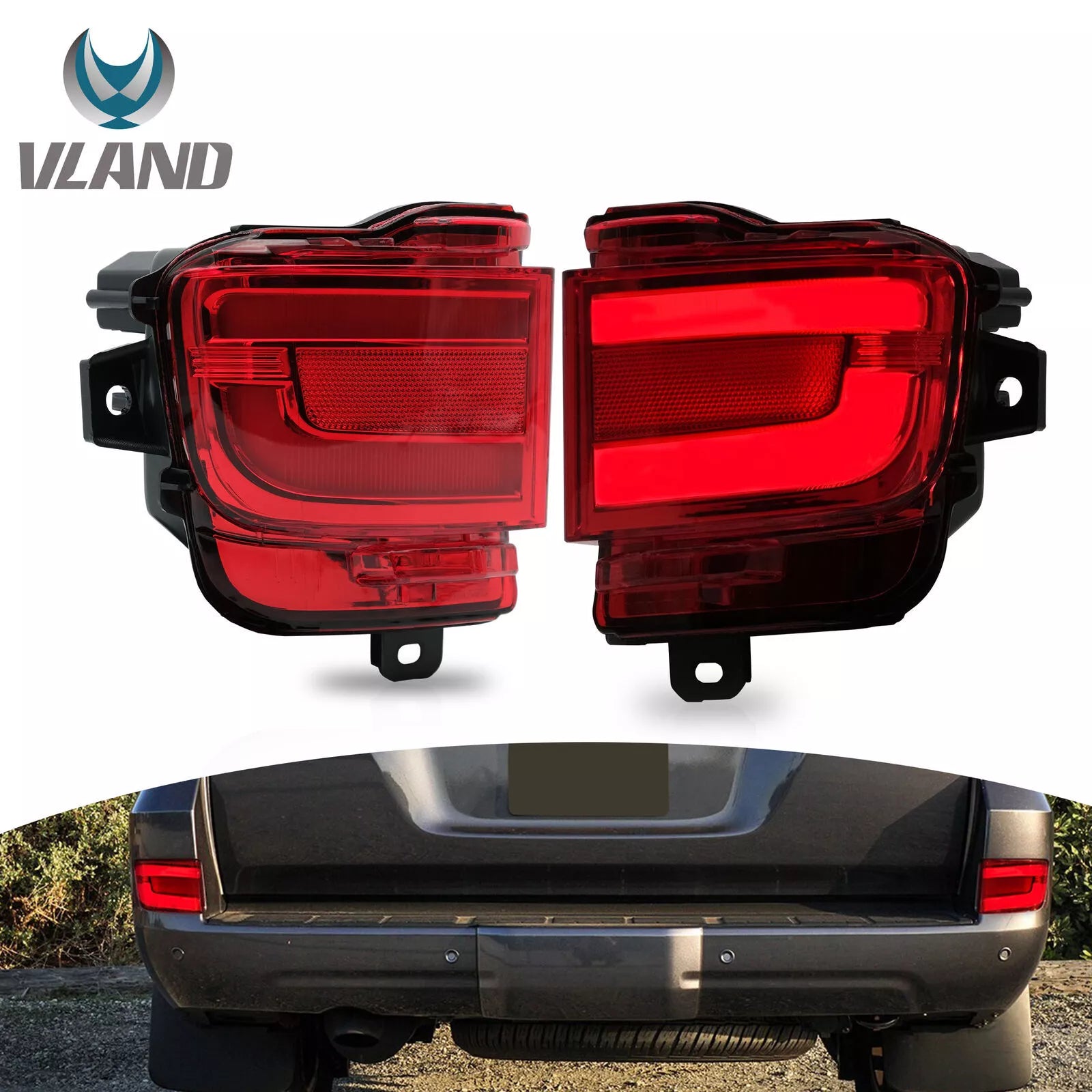 Bumper Lights For Toyota Land Cruiser 2016 - 2021