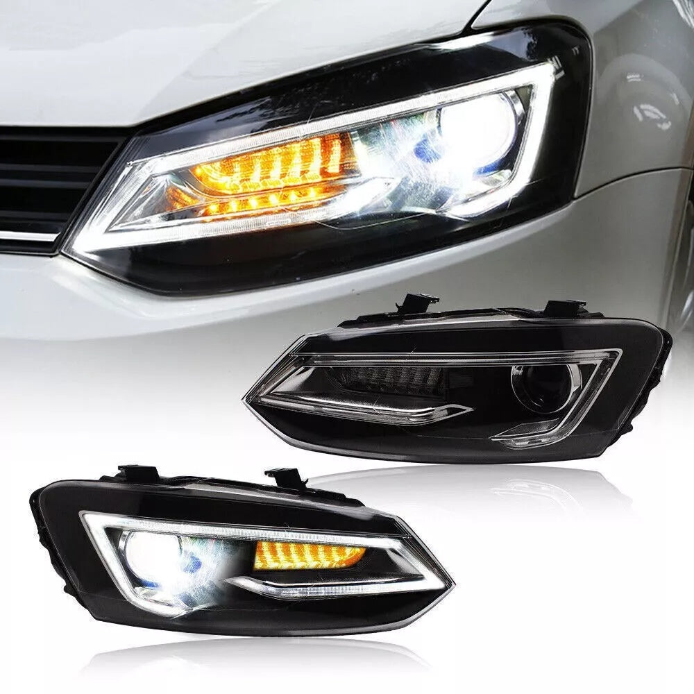 Headlights For 2011 12-2017 VW Volkswagen Polo