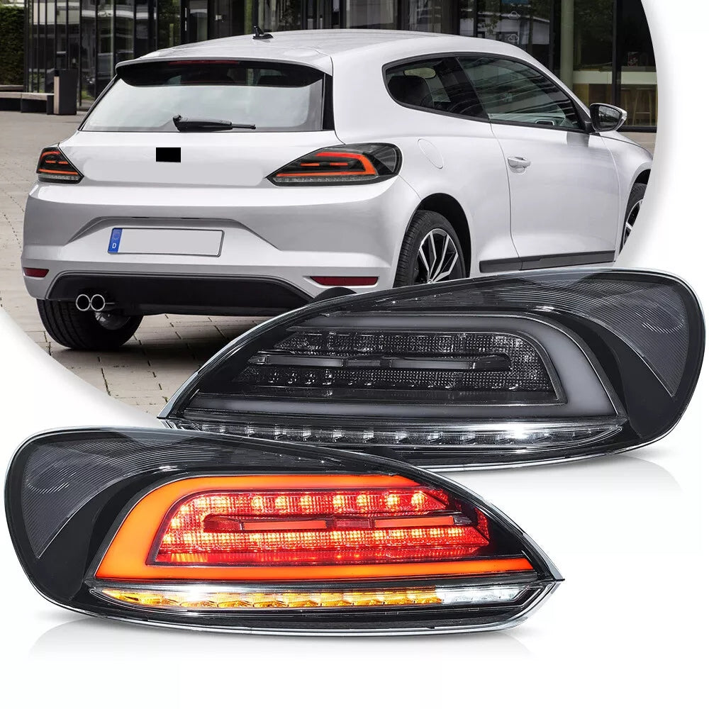 Red Tail Lights For 2009-2014 Volkswagen Scirocco MK3