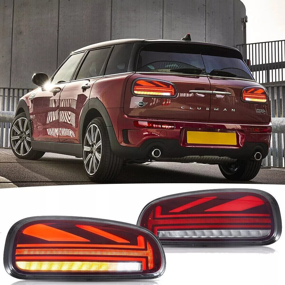 Red Tail Lights For Mini Cooper Clubman F54 F54N 2015-2023