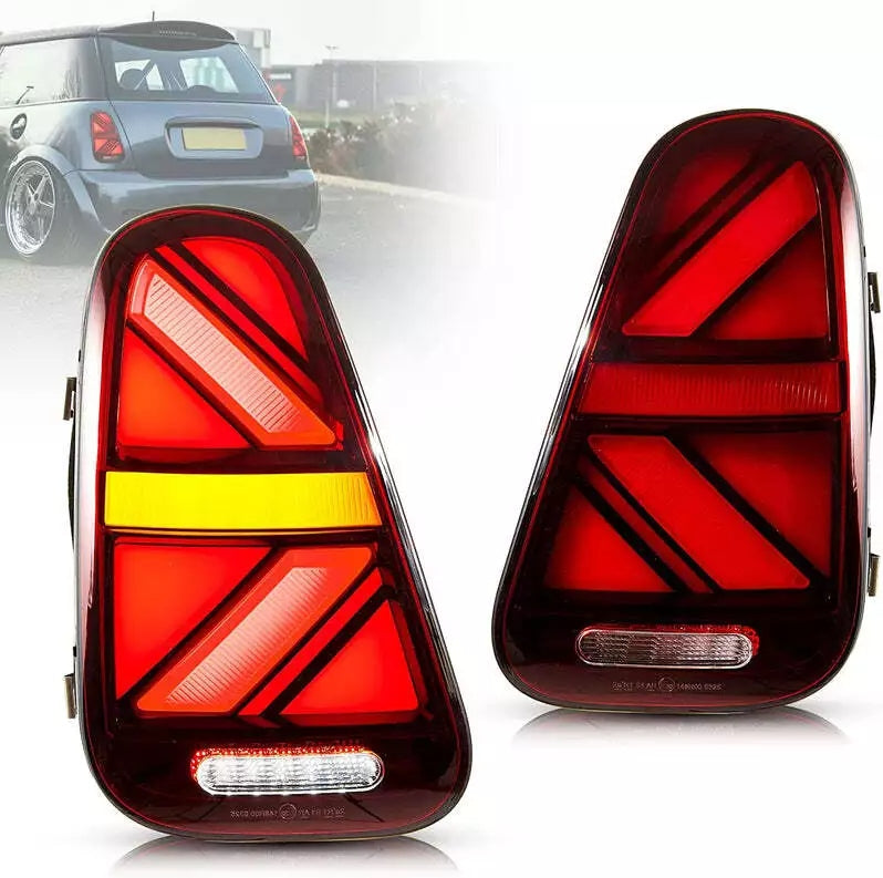 Tail Lights For 2001-2006 BMW Mini R50 R52 R53 Cooper S