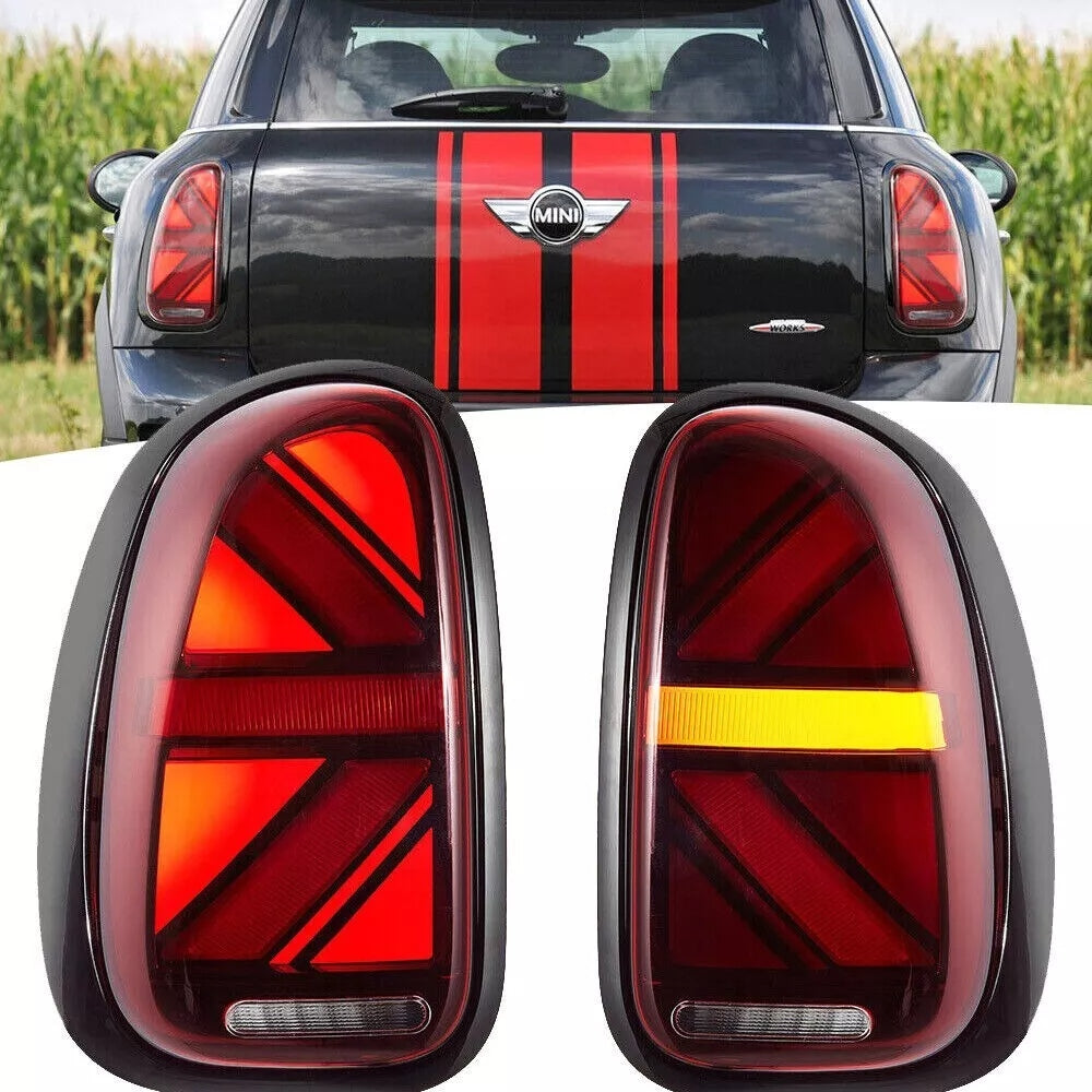 Red Darker Tail Lights For 2010-2016 Mini Cooper Countryman R60