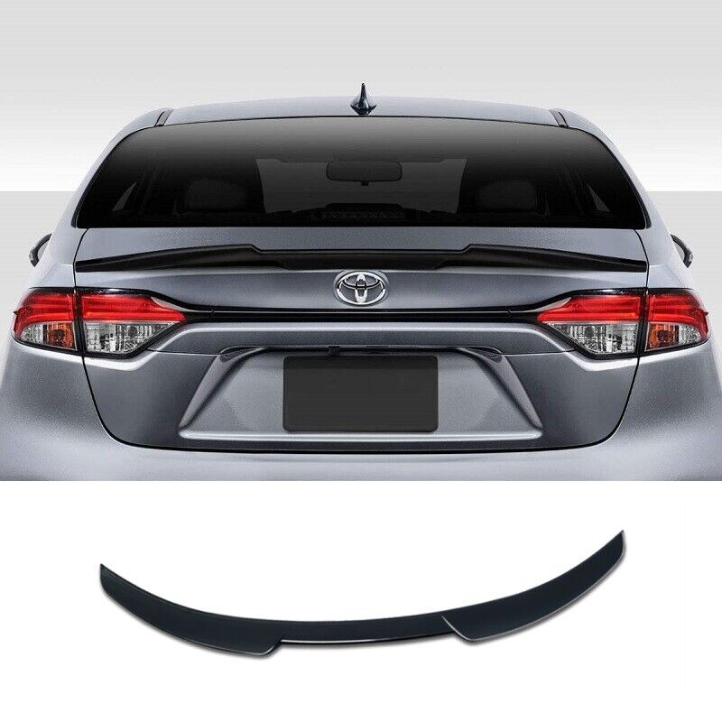 Toyota Corolla Sedan 19+ M4 Style ABS Spoiler (Gloss Black)
