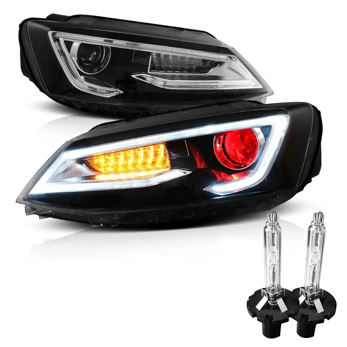 Headlights for Volkswagen Jetta/Sagitar MK6 2012–2018