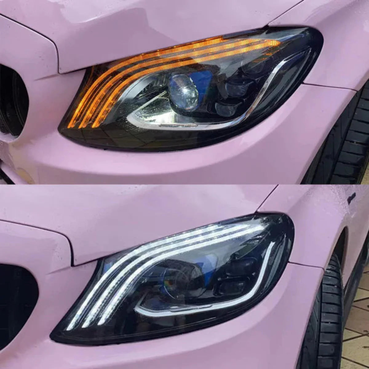 LED Headlights for Mercedes Benz C-Class 4th Gen. W205 2015–2020