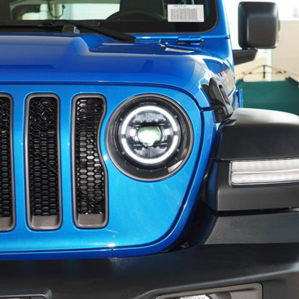 LED Headlights for Jeep Wrangler & Gladiator JT 2018–2023