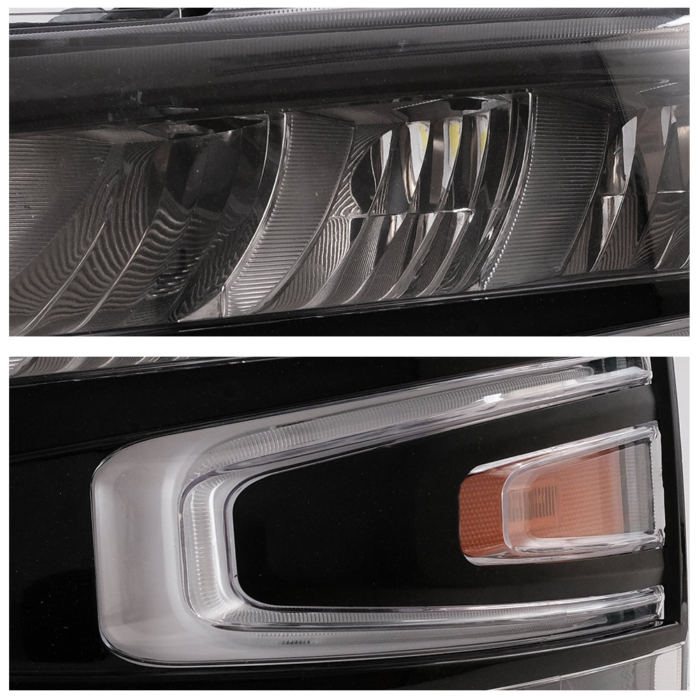 LED Headlights 2007–2013 Chevrolet Silverado 1500 2500HD 3500HD