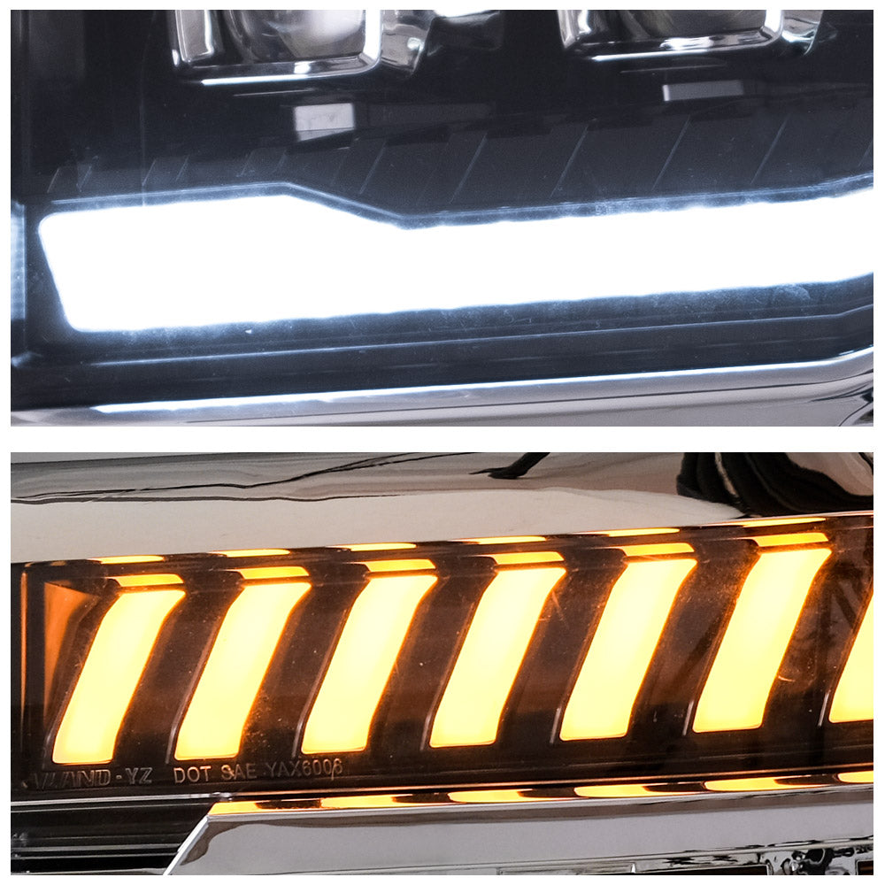 LED Headlights for Chevrolet Silverado 1500 2016–2018