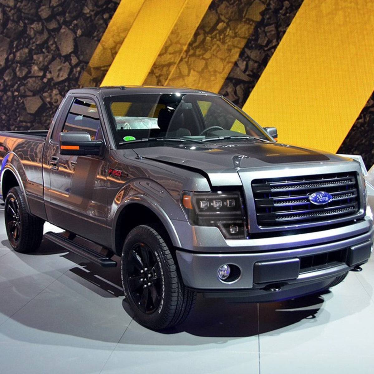 LED Matrix Projector Headlights for Ford F150 2009–2014