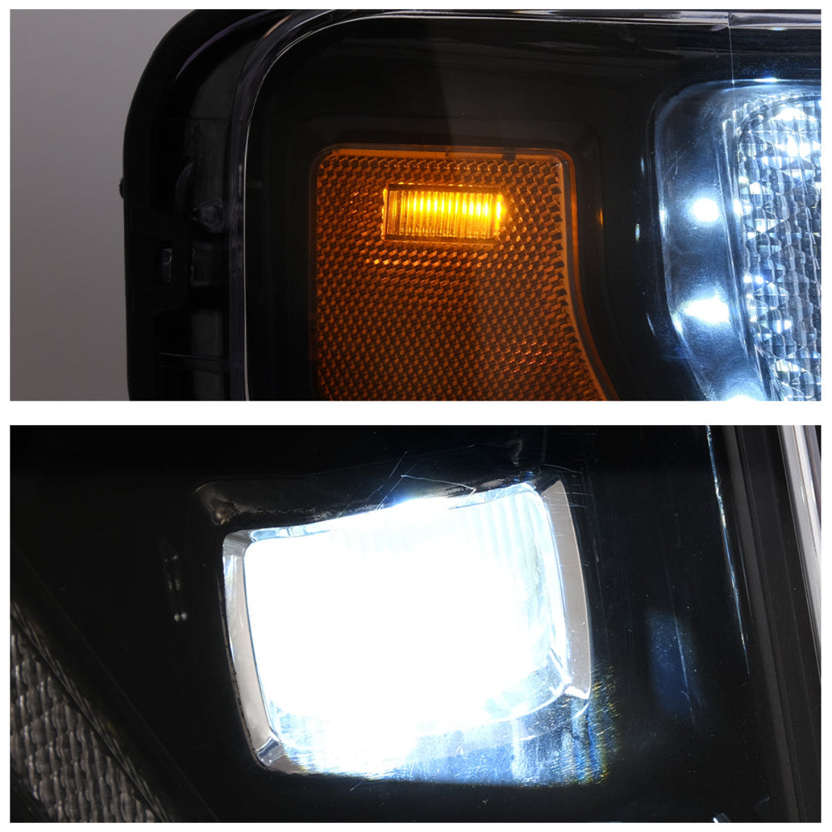 LED Matrix Projector Headlights for Ford F150 2009–2014