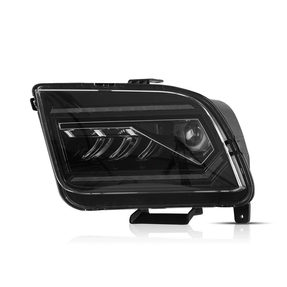 LED Dual Beam Headlights for Ford Mustang 2005–2009