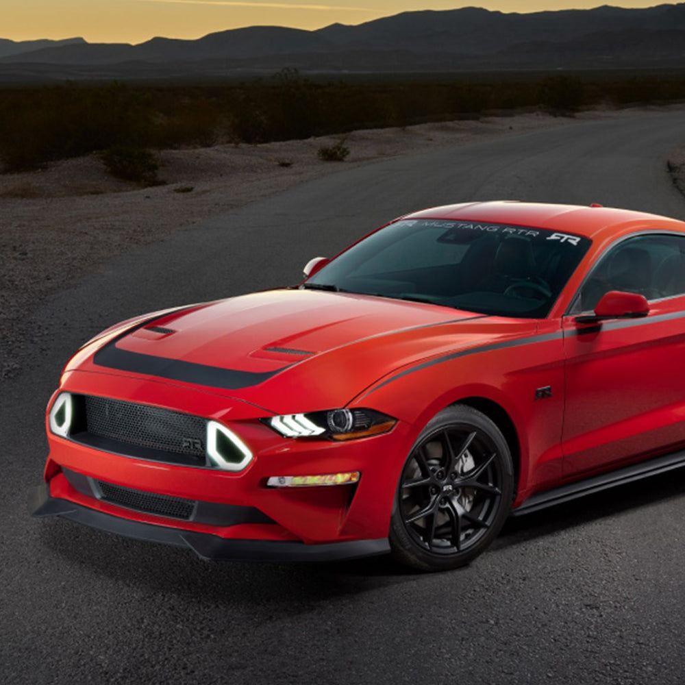 LED Headlights for Ford Mustang 2018–2023 RGB selectable