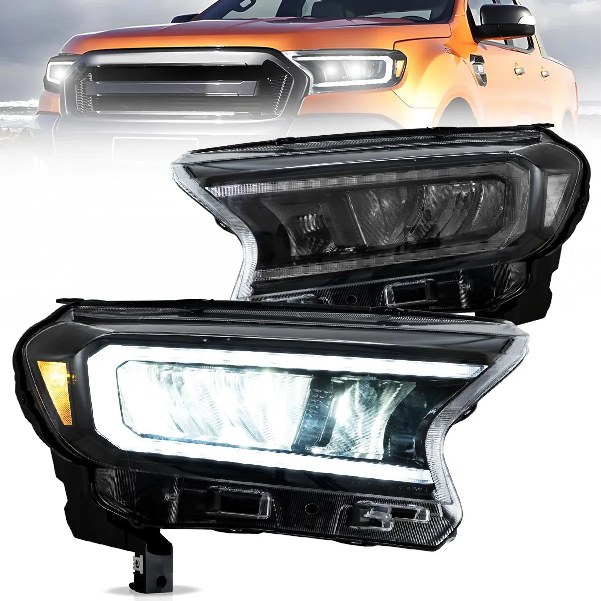 single Tail Lights & Headlights