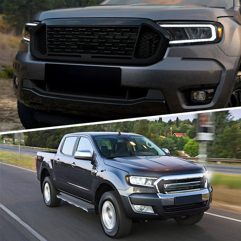 LED Reflection Bowl Headlights for PX Ford Ranger 2016–2022