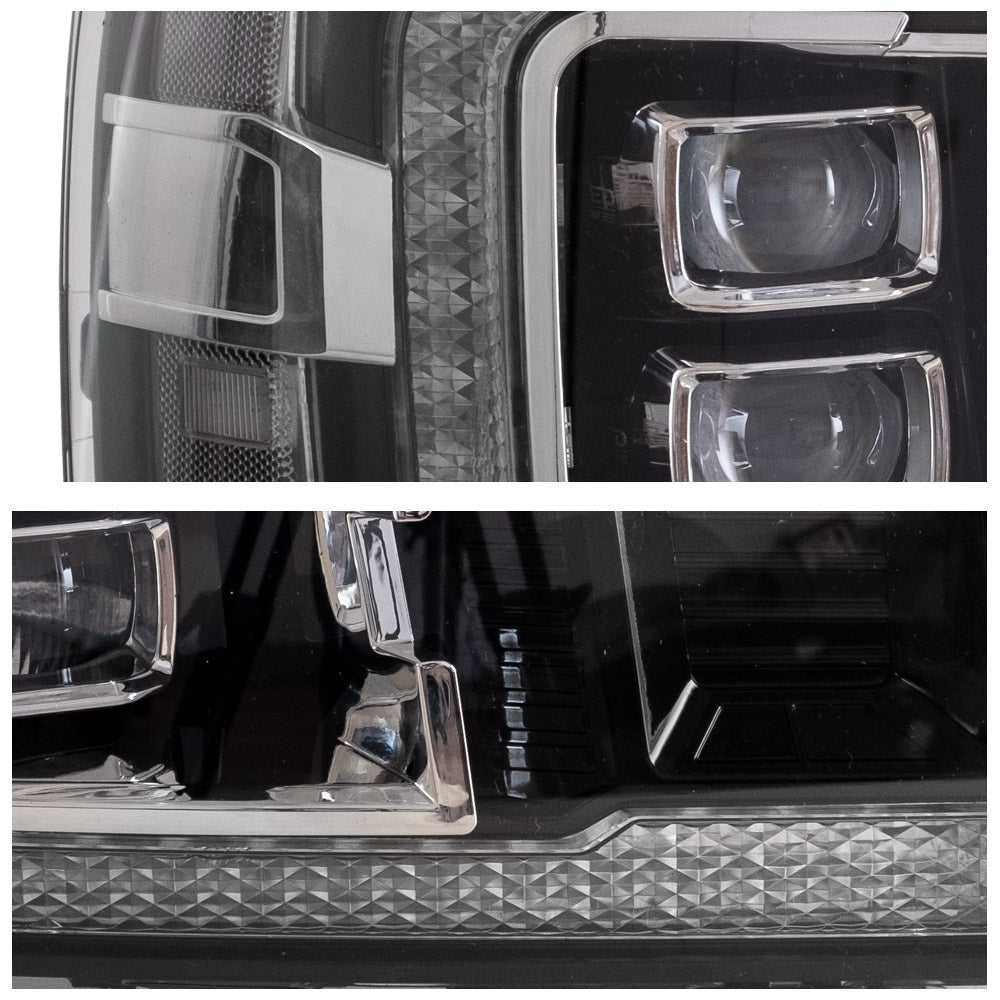 LED Headlights for GMC Sierra 1500 2500HD 3500HD 2007–2013