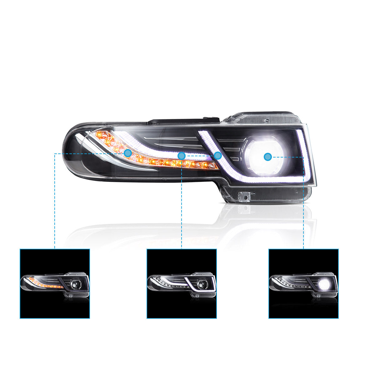 Toyota FJ Cruiser Headlights 2006–2022