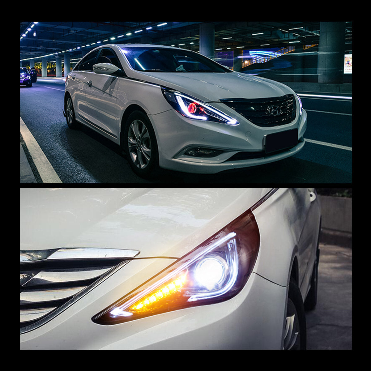 LED Headlights for Hyundai Sonata 2011–2014