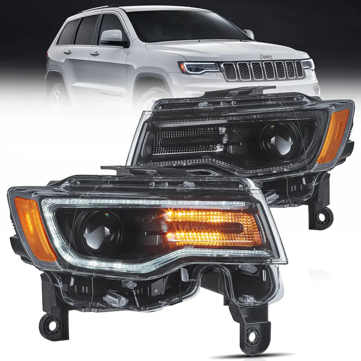 LED Headlights for Jeep Grand Cherokee 2014–2022