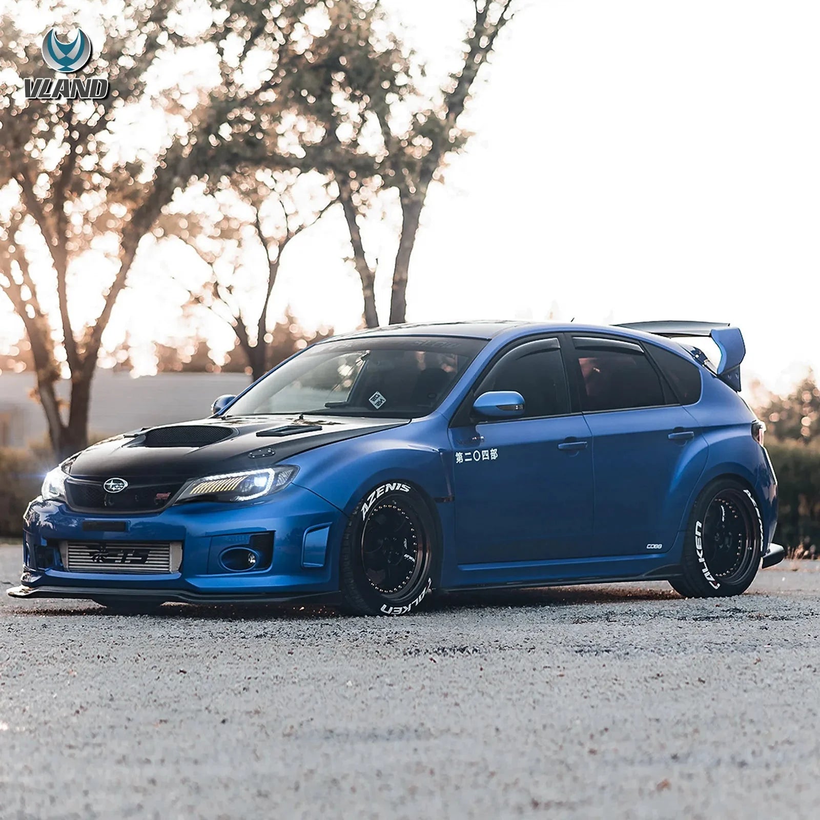 Australia LED Headlights for Subaru Impreza WRX 2008–2014