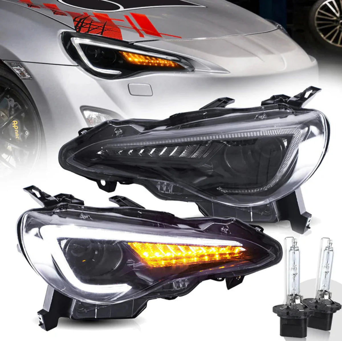 LED Headlights for Toyota 86(ZN6) & Subaru BRZ(ZC6) & Scion FR-S 2012–2021