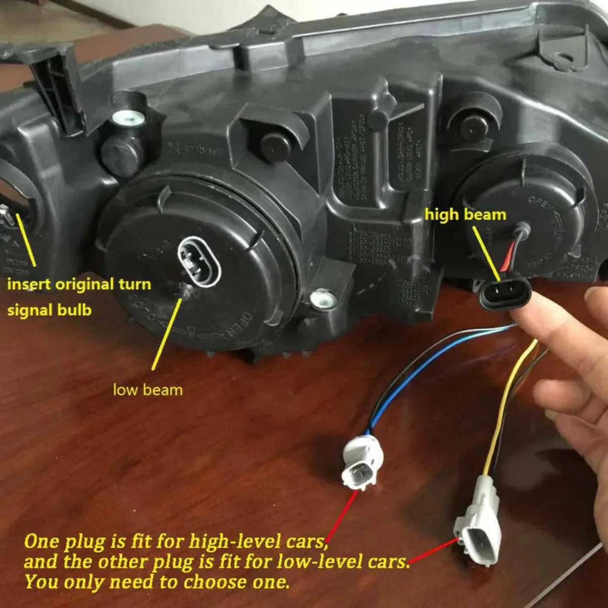 LED Headlights for Toyota Camry Sedan 2012–2014