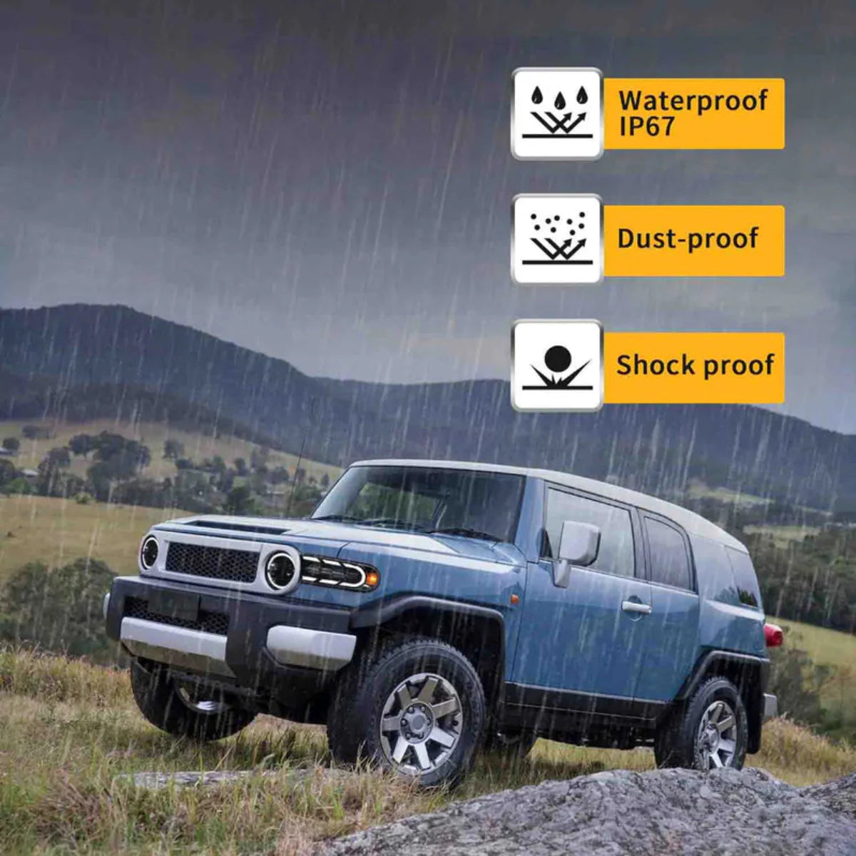 LED Headlights for Toyota Fj Cruiser XJ10 2006–2022