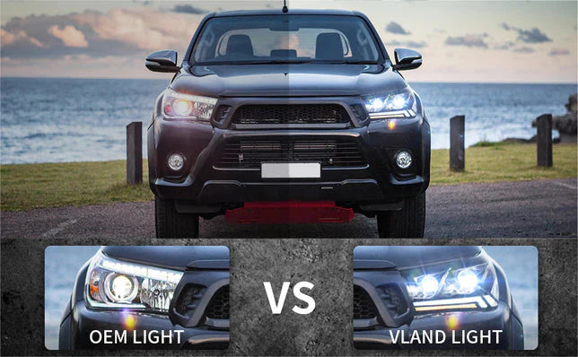 LED Headlights for Toyota Hilux N80 2015–2020