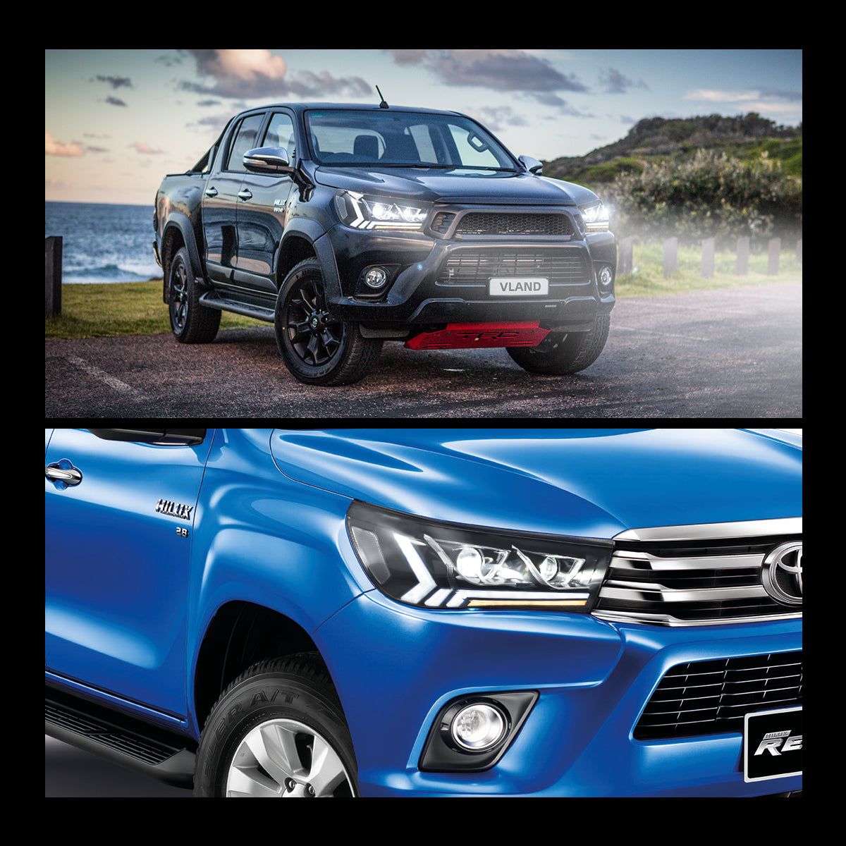 LED Headlights for Toyota Hilux N80 2015–2020
