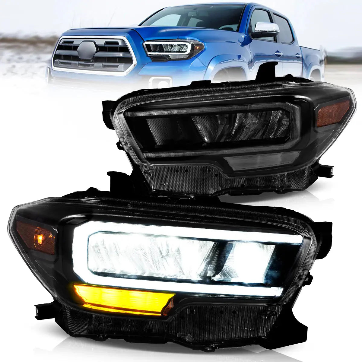 LED Headlights for Toyota Tacoma 2016–2023