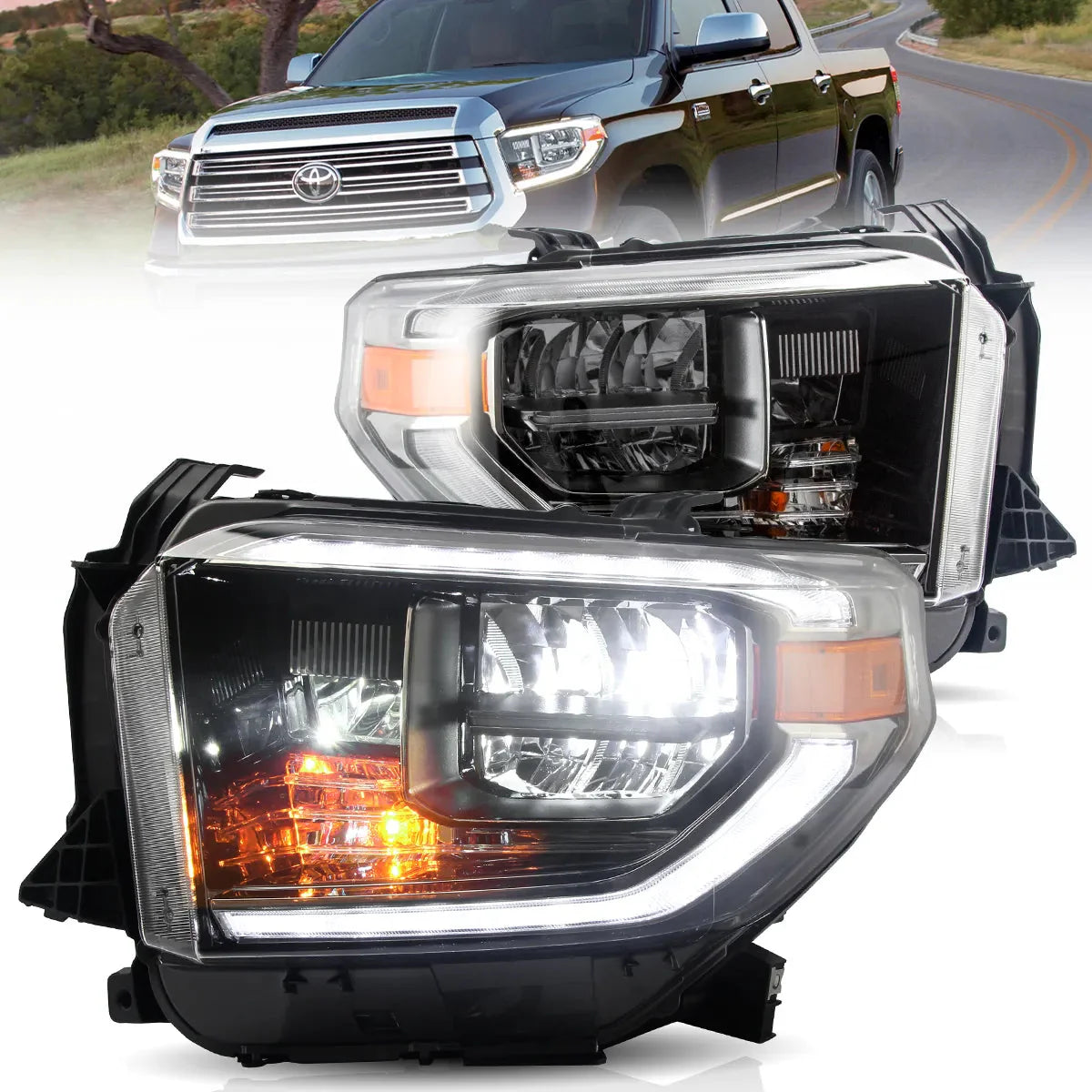 LED Headlights for Toyota Tundra 2014–2021
