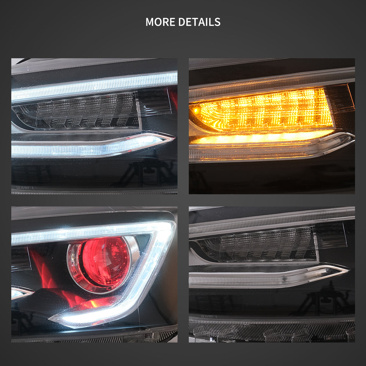Headlights for Volkswagen Jetta/Sagitar MK6 2012–2018
