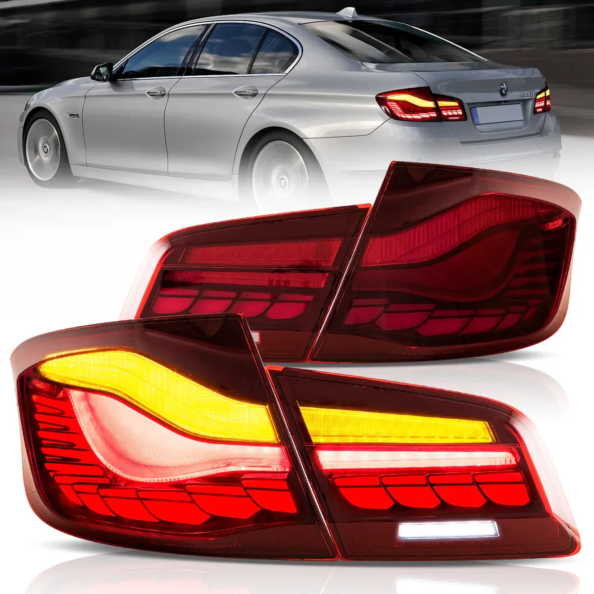 BMW 5 Series M5 F10/F18 OLED Tail Lights 2011–2017 (Clearance)