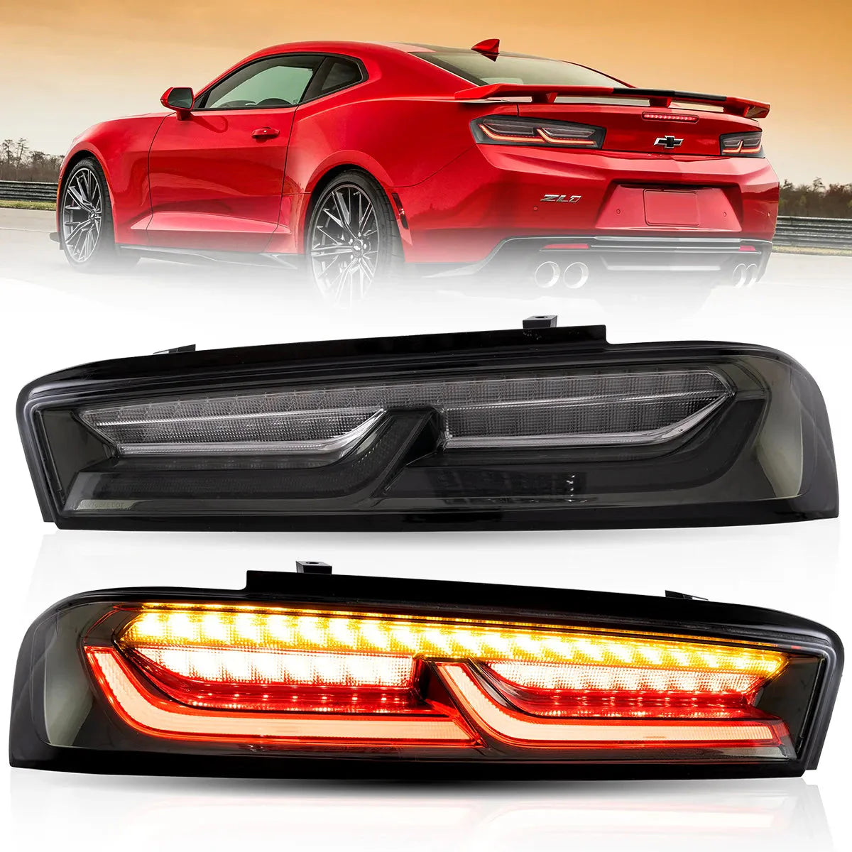 LED Tail Lights for Chevrolet Camaro 2016–2018