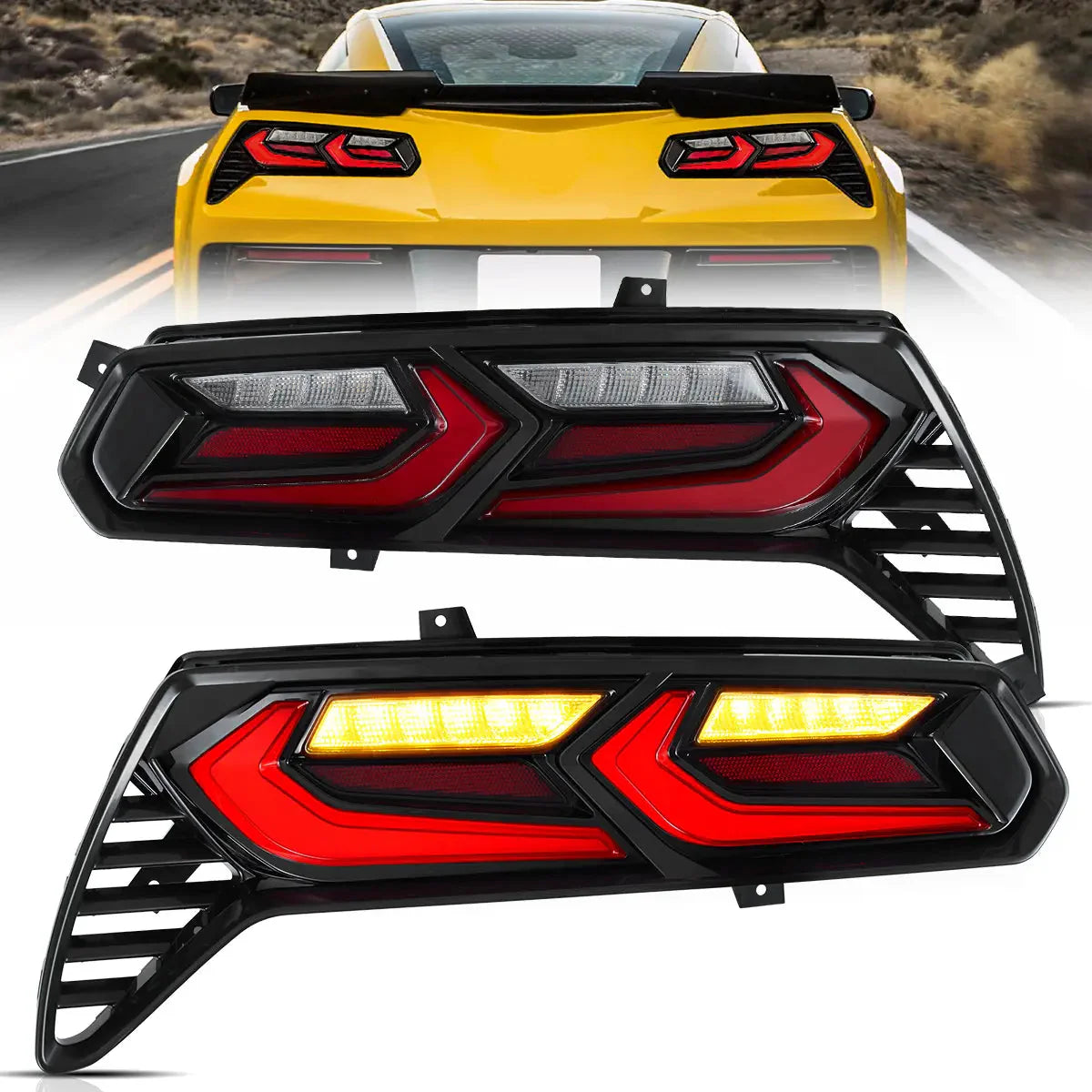 LED Tail Lights for Chevrolet Corvette C7 2014–2019