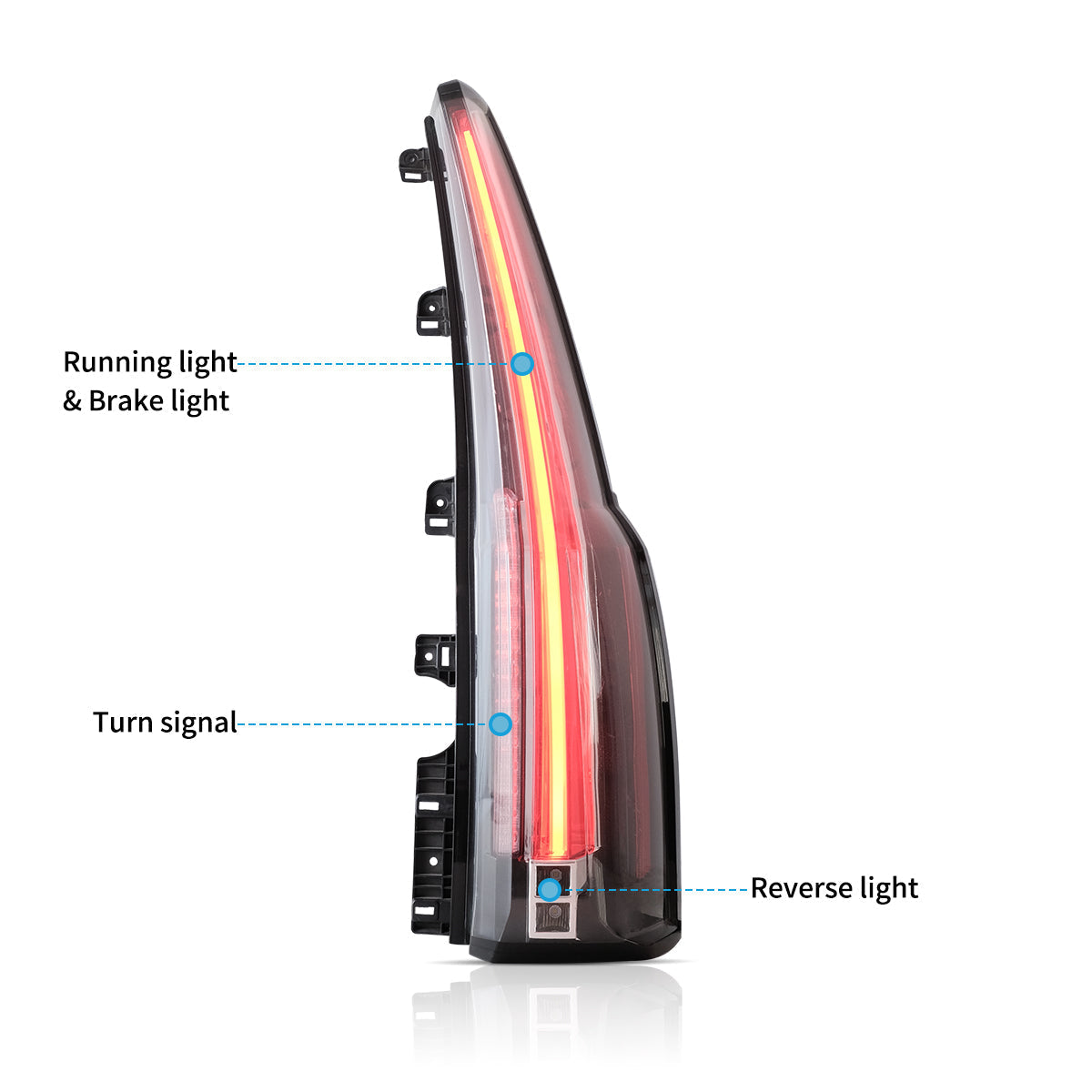 LED Tail Lights for Chevrolet Suburban & Tahoe 2015–2020