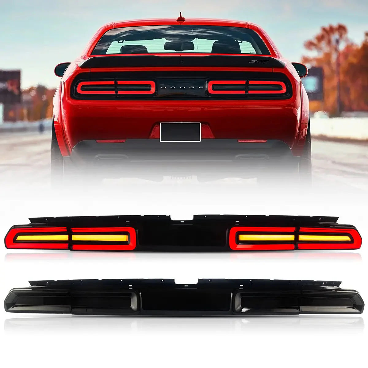 LED Tail Lights for Dodge Challenger 2008–2014